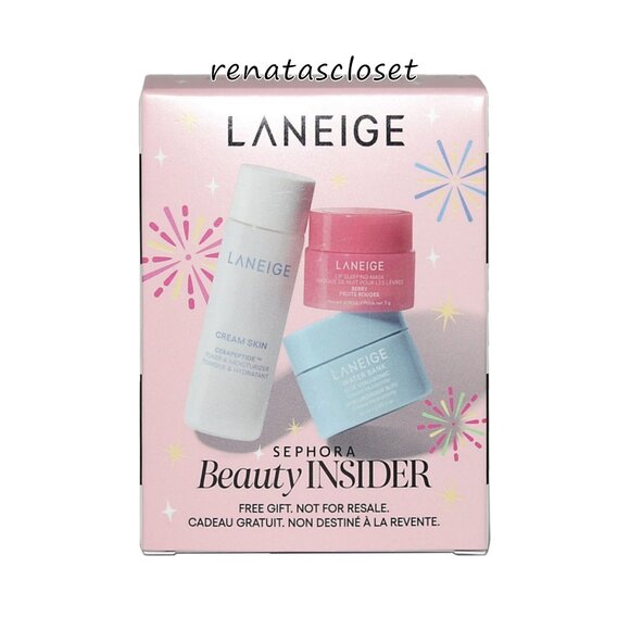 Sephora x Laneige 3-pc Hydration Heroes Beauty Insider Gift Set NWT/NIB - Picture 3 of 13